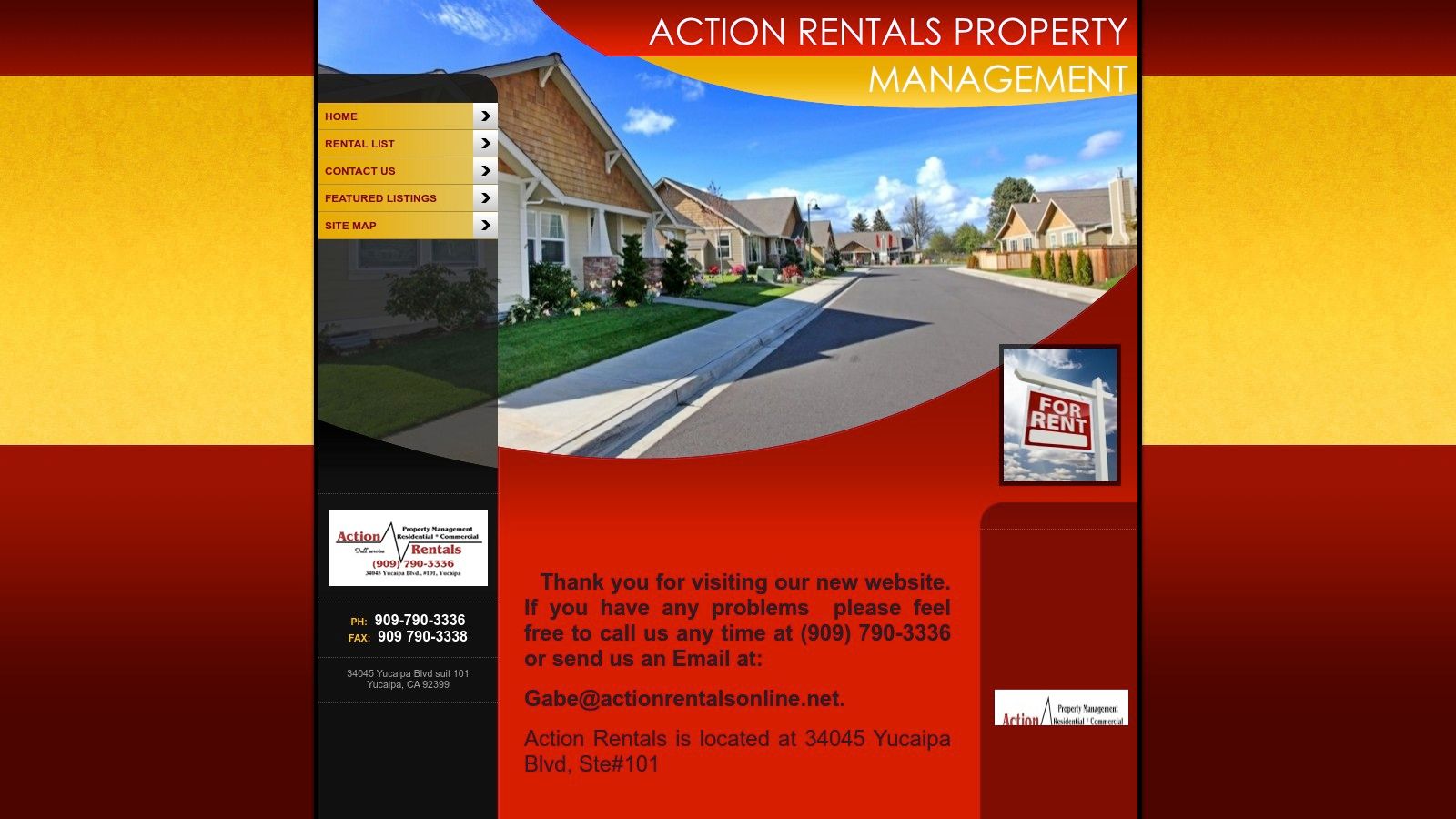 Action Rentals Property Management (Yucaipa)
