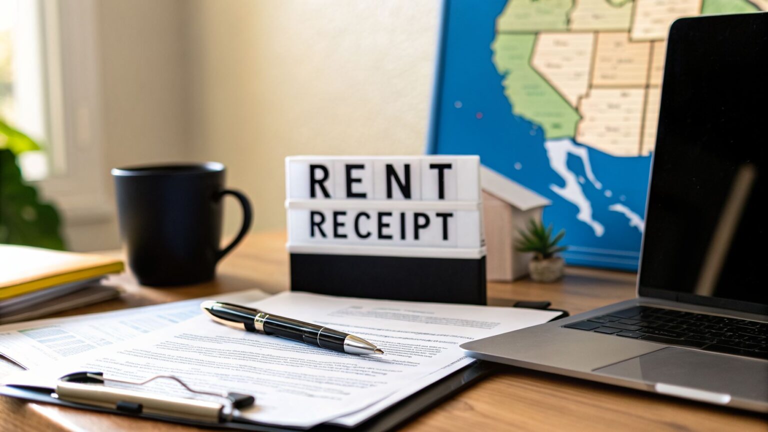 Free California Rent Receipt Template for Landlords - AIM Properties