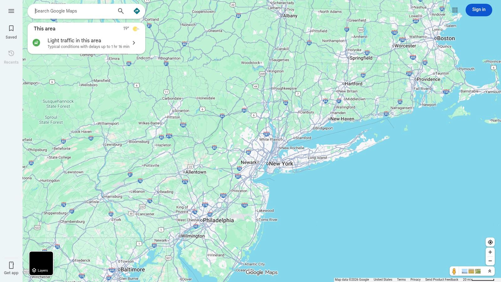 Google Maps Local Results